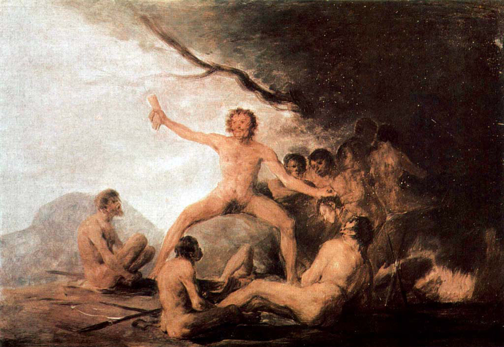 Carcass of the Jesuit Brebeuf